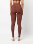 Sporty & Rich Legging met logopatch Bruin - Thumbnail 4
