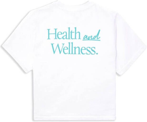 Sporty & Rich T-shirt met logoprint Wit