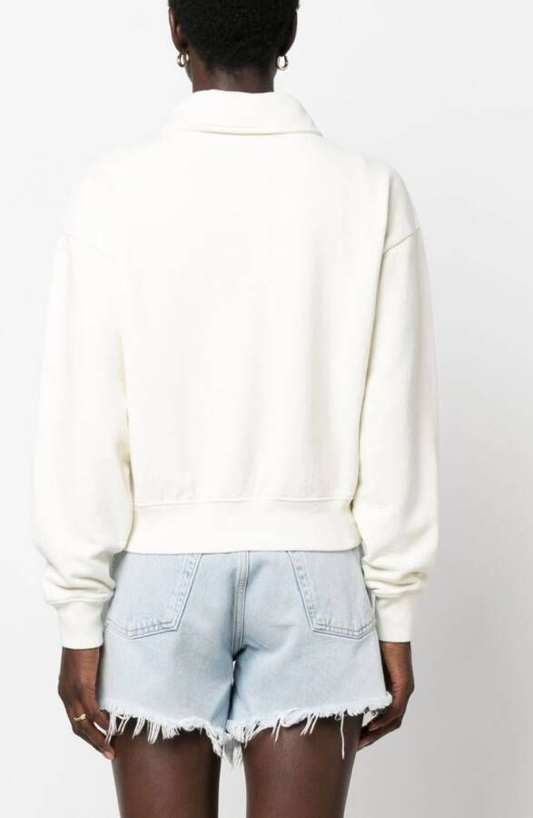Sporty & Rich Sweater met logoprint Beige
