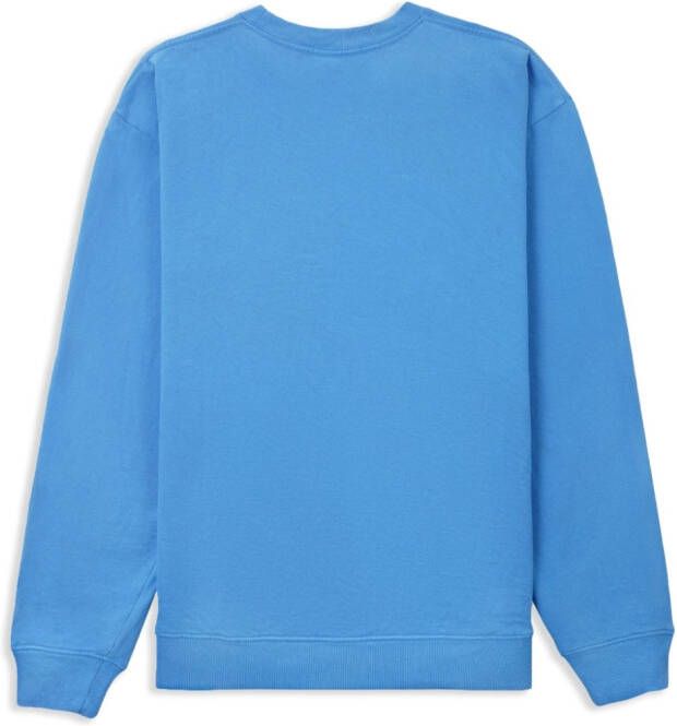 Sporty & Rich Sweater met logoprint Blauw