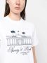 Sporty & Rich T-shirt met logoprint Wit - Thumbnail 5
