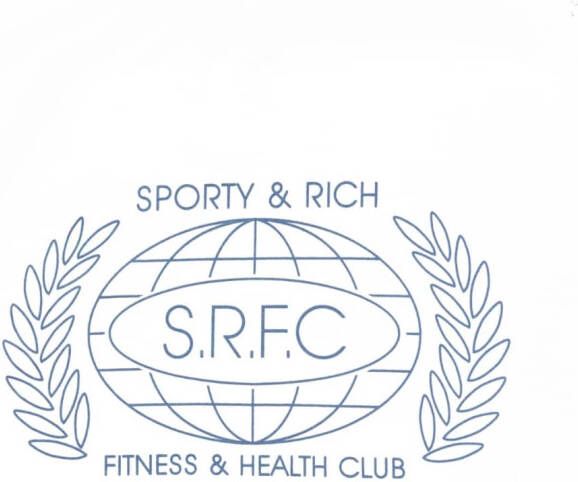 Sporty & Rich T-shirt met logoprint Wit