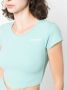 Sporty & Rich Top met logoprint Blauw - Thumbnail 5