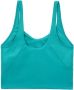 Sporty & Rich Top met logoprint Blauw - Thumbnail 2