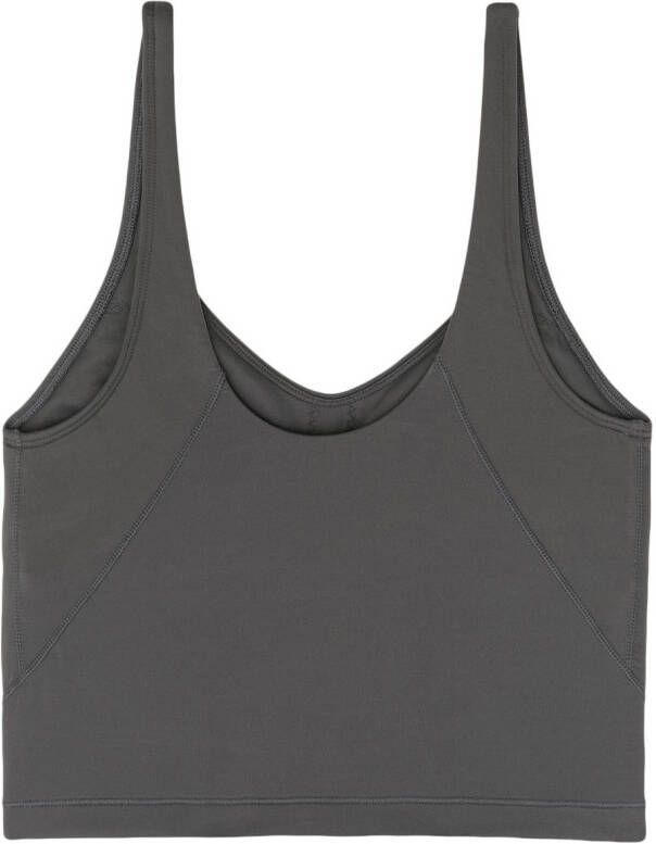 Sporty & Rich Top met logoprint Grijs