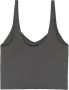 Sporty & Rich Top met logoprint Grijs - Thumbnail 2