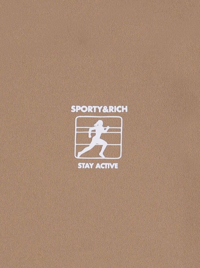 Sporty & Rich Jack met rits Bruin