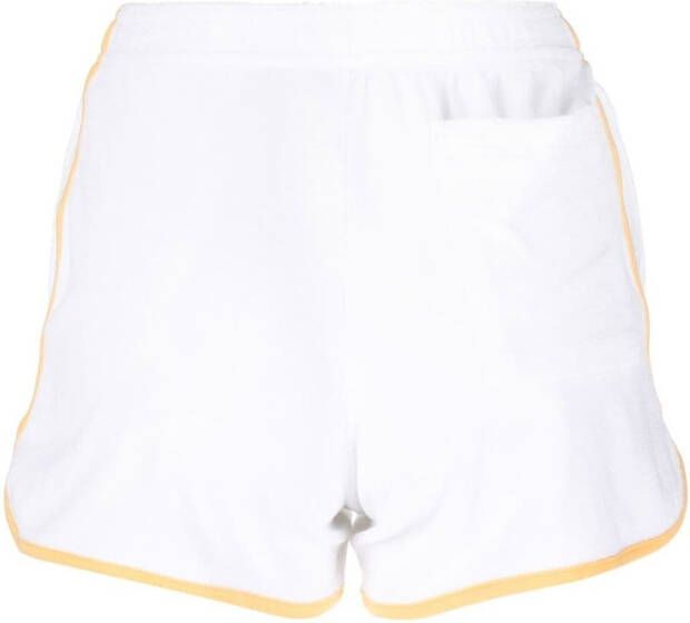 Sporty & Rich Shorts met geborduurd logo Wit