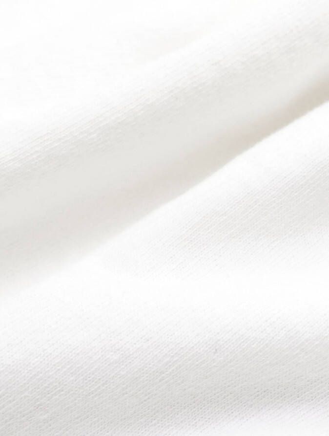 Sporty & Rich Shorts met logoprint Wit