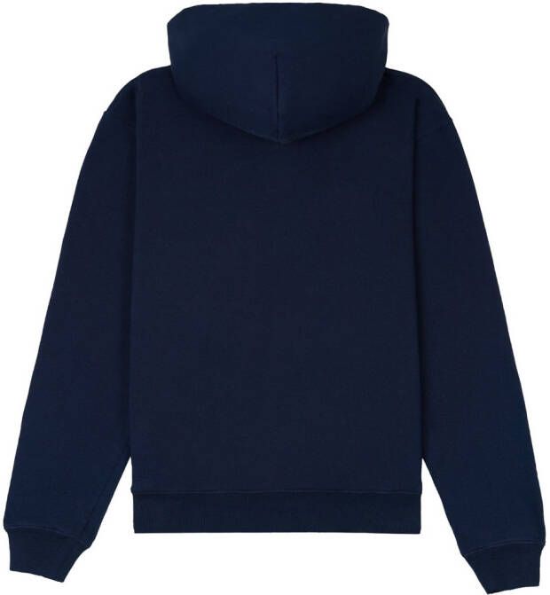 Sporty & Rich Hoodie met tekst Blauw