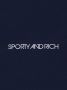 Sporty & Rich Sport-bh met logoprint Blauw - Thumbnail 3