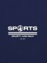 Sporty & Rich Katoenen shorts Blauw - Thumbnail 3