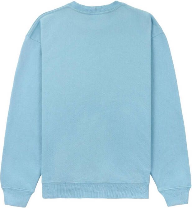 Sporty & Rich Sweater met logoprint Blauw