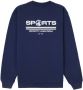 Sporty & Rich Sweater met logoprint Blauw - Thumbnail 2