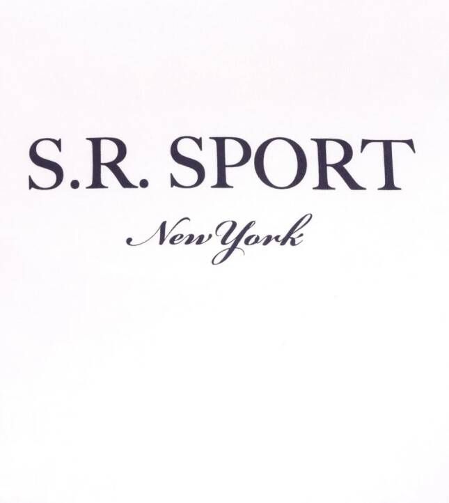 Sporty & Rich SR Sport sweater met logoprint Wit