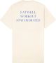 Sporty & Rich Katoenen T-shirt Beige - Thumbnail 2