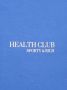 Sporty & Rich Katoenen T-shirt Blauw - Thumbnail 3