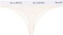 Sporty & Rich String met logoband Beige - Thumbnail 2