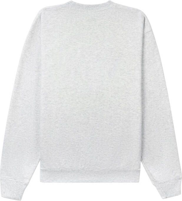 Sporty & Rich Sweater met logoprint Grijs