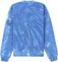 Sporty & Rich Sweater met geborduurd logo en tie-dye Blauw - Thumbnail 2