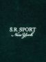Sporty & Rich Sweater met geborduurd logo Groen - Thumbnail 3
