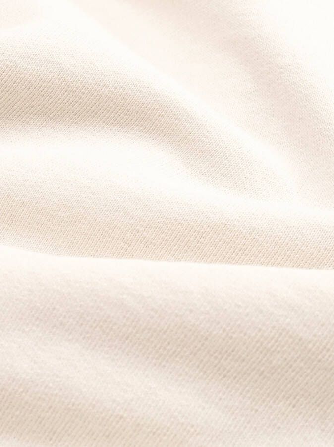 Sporty & Rich Sweater met halve rits Beige