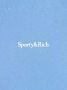 Sporty & Rich Sweater met logoprint Blauw - Thumbnail 3
