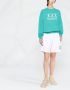Sporty & Rich Sweater met logoprint Blauw - Thumbnail 2