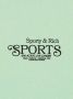 Sporty & Rich Sweater met logoprint Groen - Thumbnail 3