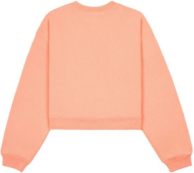 Sporty & Rich Sweater met logoprint Oranje