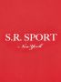 Sporty & Rich Sweater met logoprint Rood - Thumbnail 3