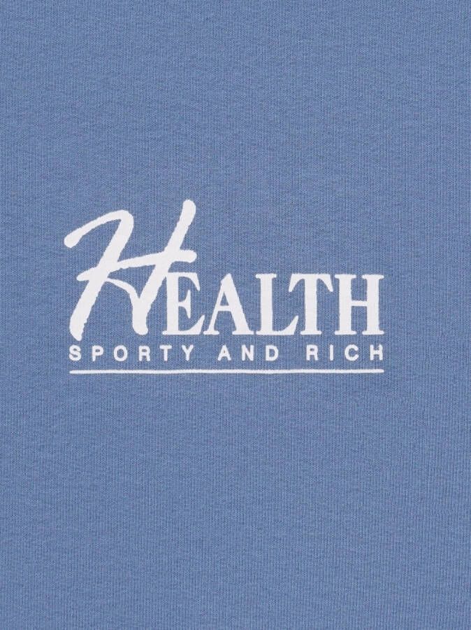 Sporty & Rich Sweater met print Blauw