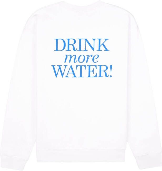 Sporty & Rich Sweater met print Wit