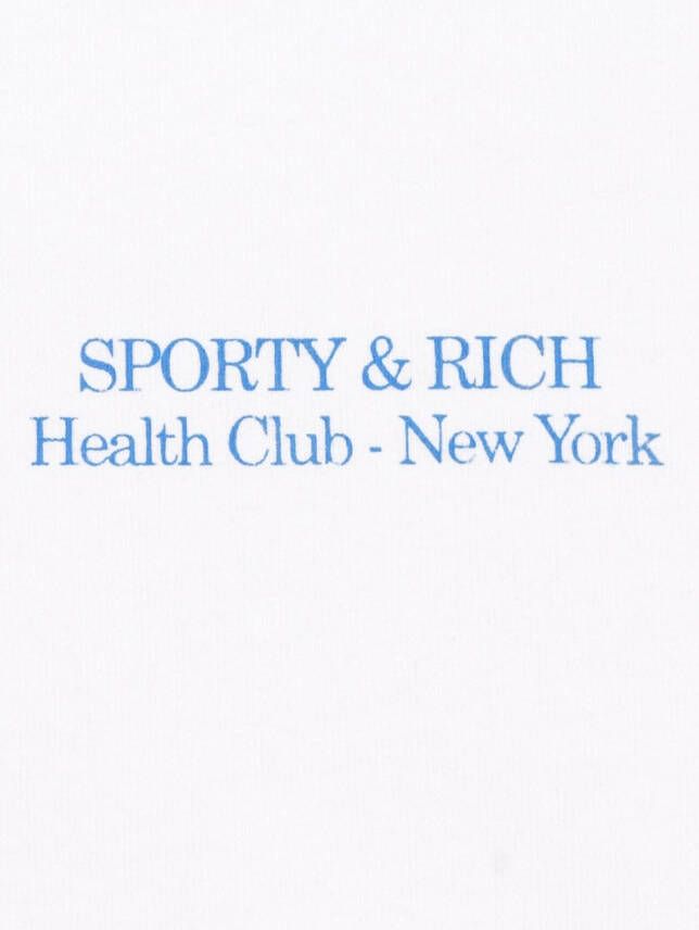 Sporty & Rich Sweater met print Wit