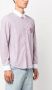 Sporty & Rich Shirt met geborduurd logo Rood - Thumbnail 4