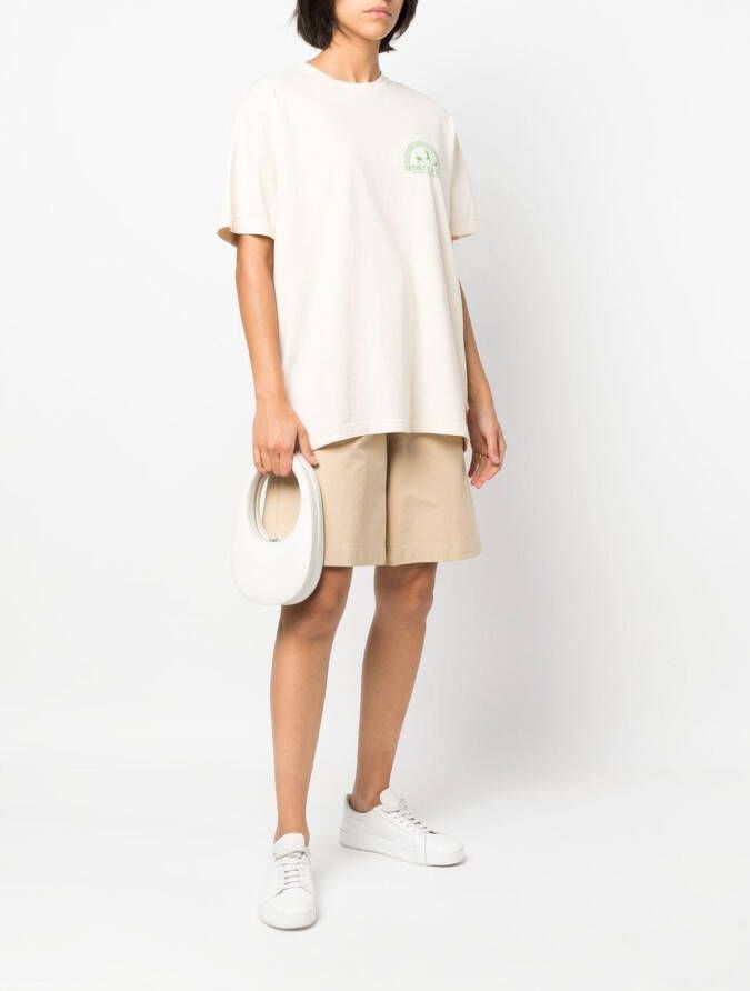 Sporty & Rich Fitness Group T-shirt Beige