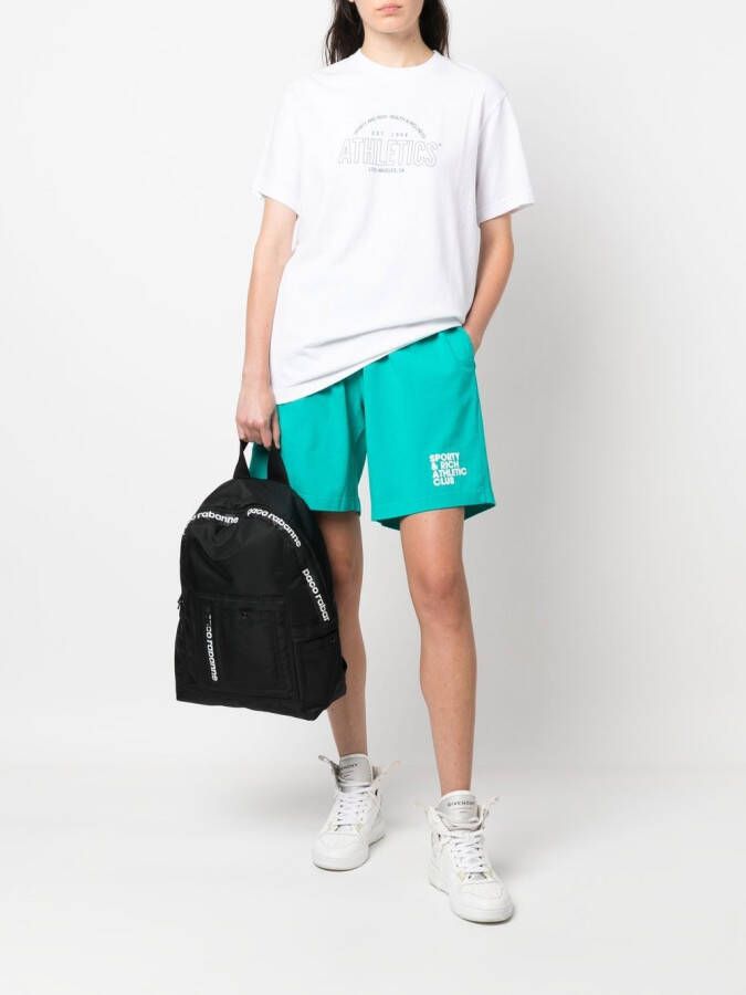 Sporty & Rich T-shirt met logoprint Wit