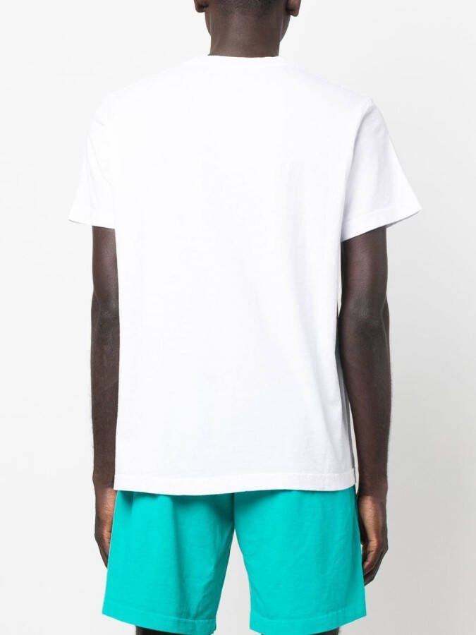 Sporty & Rich T-shirt met logoprint Wit
