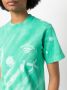 Sporty & Rich T-shirt met tie-dye print Groen - Thumbnail 5