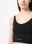 Sporty & Rich Top met logoprint Zwart - Thumbnail 5