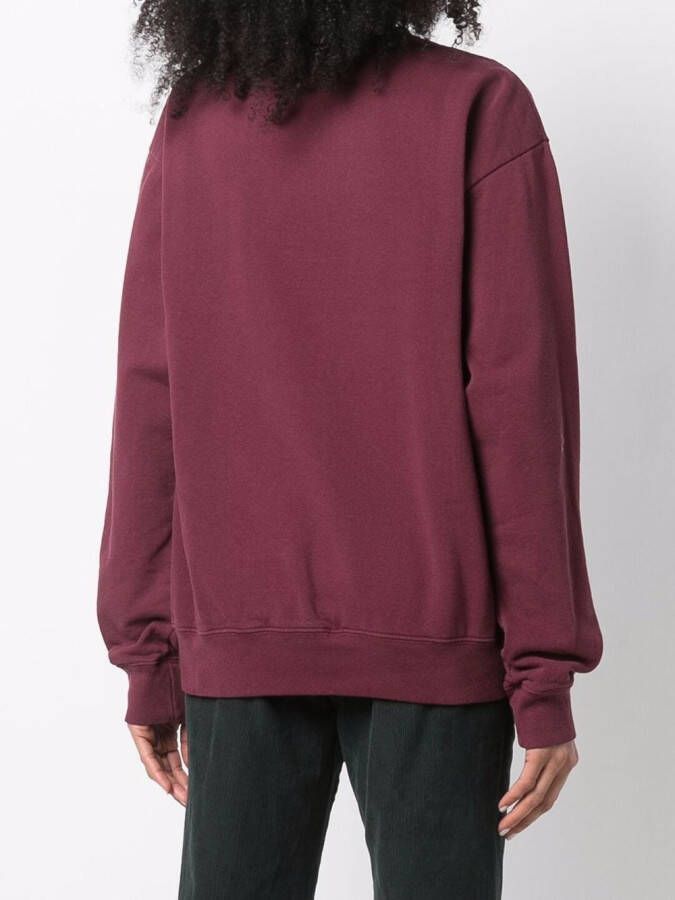 Sporty & Rich Top met print Rood
