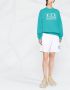 Sporty & Rich Trainingsshorts met logoprint Wit - Thumbnail 2