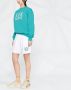 Sporty & Rich Trainingsshorts met logoprint Wit - Thumbnail 3