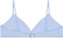 Sporty & Rich Triangel bikinitop Blauw - Thumbnail 2