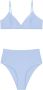 Sporty & Rich Triangel bikinitop Blauw - Thumbnail 3