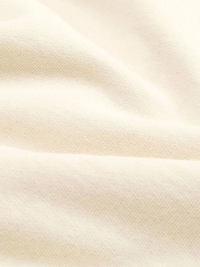 Sporty & Rich Trui met geborduurd logo Beige