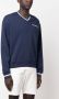 Sporty & Rich Trui met geborduurd logo Blauw - Thumbnail 3