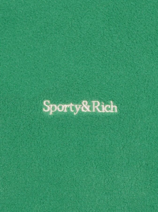 Sporty & Rich Trui met ronde hals Groen