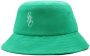 Sporty & Rich Vissershoed met logoprint Groen - Thumbnail 2