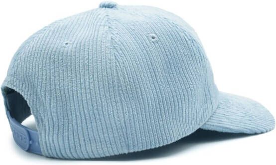 Sporty & Rich Ribfluwelen pet Blauw